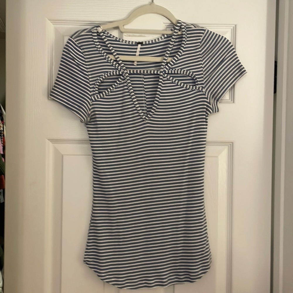 Free people cut out top